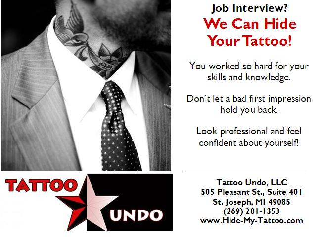 ... Cover My Tattoo for My Job Interview! OK, we can hide your tattoo
